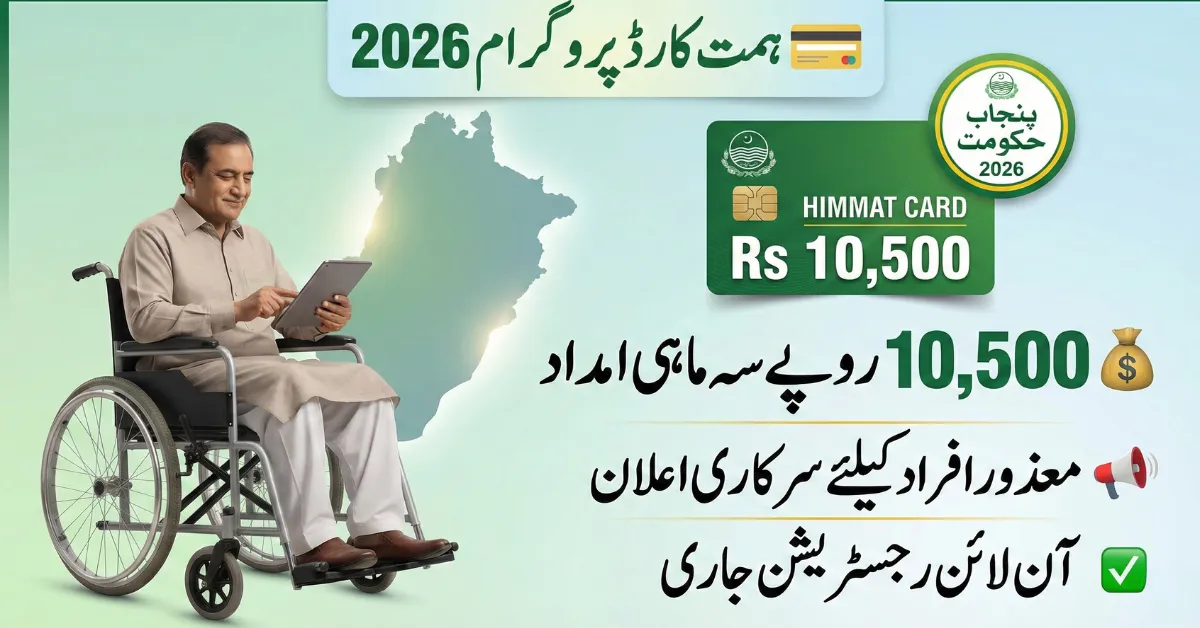 CM Himmat Card Program 2026 Rs. 10,500 Quarterly Stipend – Full Eligibility & Apply Guide